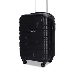 THE CLOWNFISH Textured Hard Case Medium Trolley Bag 43.5 L-26