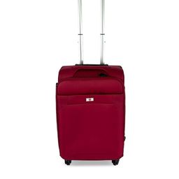USHA SHRIRAM Soft-sided Medium Trolley Suitcase 51-100L-18
