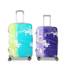 Polo Class Set Of 2 Printed Hard-Sided Trolley Bags-image-45