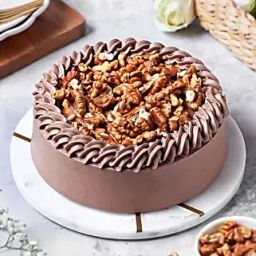 Crunchy Walnut Chocolate Cake Half Kg-image-72