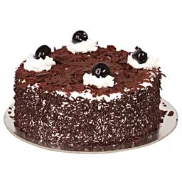 Yummy Black Forest Treat Cake Half Kg-36