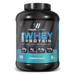 YourWhey 100% Whey Protein, 4.4 lb Kesar Kulfi-image-84