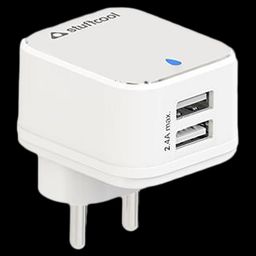 stuffcool Mars 2.4 Amp Dual USB Wall Charging Adapter (WCMARS-WHT, White)-image-21