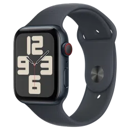 Apple Watch SE GPS+Cellular with Midnight Sport Band - S/M (44mm Retina LTPO OLED Display, Midnight Aluminium Case)-picture-25