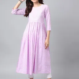 ANANDITA Women Printed Anarkali Kurta-picture-45
