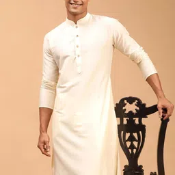 VASTRAMAY Men Thread Work Anarkali Kurta-picture-55