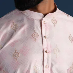 Lightpole Men Thread Work Handloom Anarkali Kurta image 5