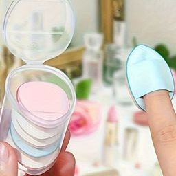 CHRONEX Set Of 6 Makeup Finger Puff Set-20
