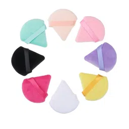 Lenon Set Of 3 Triangle Puff- Clean Puff & Mashroom Shape Puff image 3