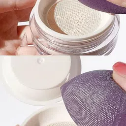 KAZARMAA Set Of 4 Ultra Soft Blender Makeup Sponge With Case image 4
