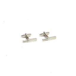 Calvadoss Silver-Toned Quirky Cufflink-image-23