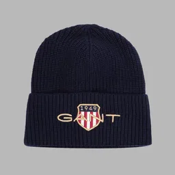GANT Unisex Kids Blue Beanie-27