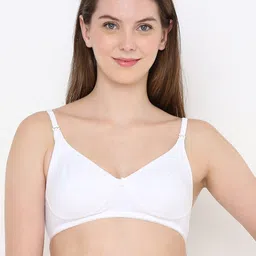 Berrys Intimatess White Solid Bra-53