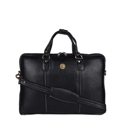 HiLEDER Unisex Pure NDM Leather 16 Inch Laptop Bag-image-56