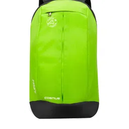 COSMUS Unisex Green & Black Backpack-14