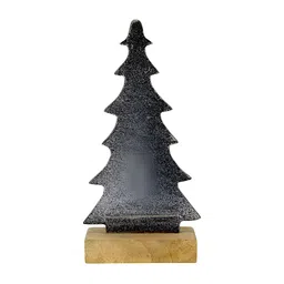 Hind Decor Black Christmas Tree Figurine-15