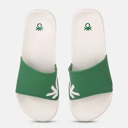 United Colors of Benetton Men Printed Sliders-image-83