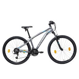 Refurbished Adult Sport MTB Cycle Rockrider ST100 Grey Second Life-image-21