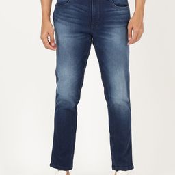 Wrangler Men Cotton Slim Fit Heavy Fade Stretchable Jeans-image-96
