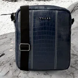 Cross Men Textured Vegan Leather Messenger Bag-picture-1