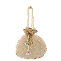 Kuber Industries Embellished Bucket Tote Bag-image-4