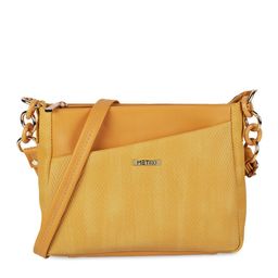Metro Yellow Textured Sling Bag-image-54
