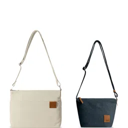 DailyObjects Pack Of 2 Structured Sling Bag-76