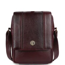 HAMMONDS FLYCATCHER Leather Structured Sling Bag-image-56