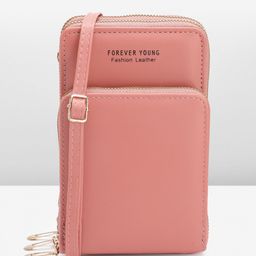 Sasimo Printed PU Structured Sling Bag image 1