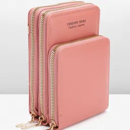 Sasimo Printed PU Structured Sling Bag image 2