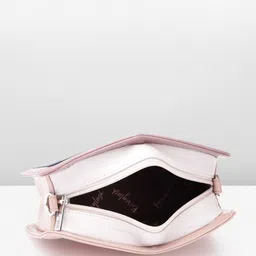 Berrylush Typography Printed Structured Sling Bag image 3