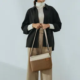 DailyObjects Unisex Colorblocked Structured Sling Bag image 4