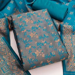 KALINI Unstitched Dress Material-image-60