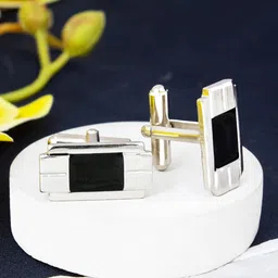 Kavove Rectangle Shaped Cufflink-0