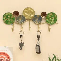 vedas Lipi Round Abstract Key Holder-picture-28