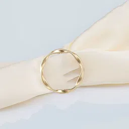 Yellow Chimes Gold-Plated Round Buckle T-Shirt Tie Clip-image-26