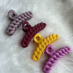 CHANDERKASH Assorted Set of 4 Claw Clip-53