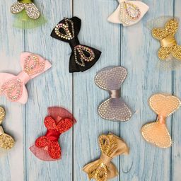 BAESD Kids Set Of 5 Embellished Alligator Hair Clip-33