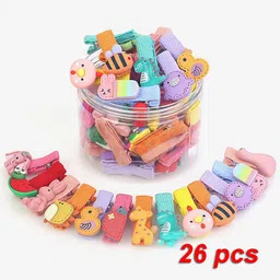 Shining Diva Fashion Girls Set Of 30 Alligator Hair Clip-6