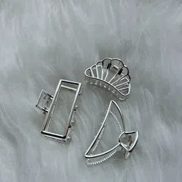 CHANDERKASH Assorted Set Of 3 Medium Claw Clips image 3