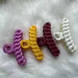 CHANDERKASH Assorted Set Of 4 Claw Clip image 2