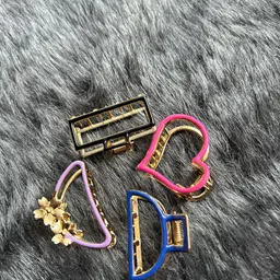 CHANDERKASH Assorted Set Of 4 Claw Clip image 4