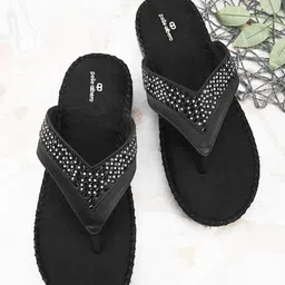 pelle albero Textured Open Toe T-Strap Flats-16