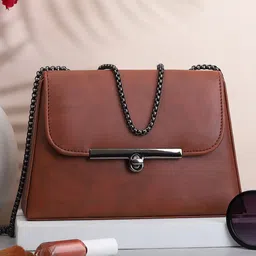 ROSS BROWN Structured Sling Bag-image-2