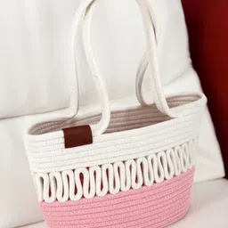 Bajo's Colourblocked Oversized Shopper Tote Bag-6