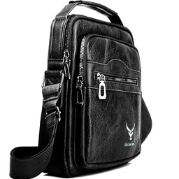 REDHORNS Structured Shoulder Bag with Applique image 4
