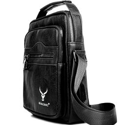 REDHORNS Structured Shoulder Bag with Applique image 5
