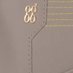 Baggit Textured Zip Detail PU Structured Sling Bag image 5