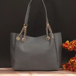 Bagsy Malone PU Structured Shoulder Bag with Applique image 5