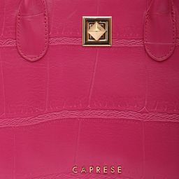 Caprese The Kiara Collection Small Mink Satchel Handheld Bag with With Double Handle image 4